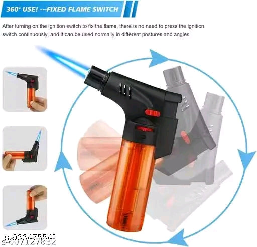 REfillable Gas Torch Lighter ,High Flame Gas Lighter