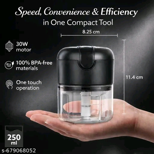 Rechargeable Mini Electric Chopper